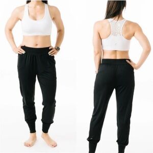 ZYIA Black Track Pants